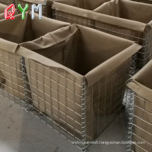 Galvanized Hesco Barrier Welded Army Gabion Hesco Bastion